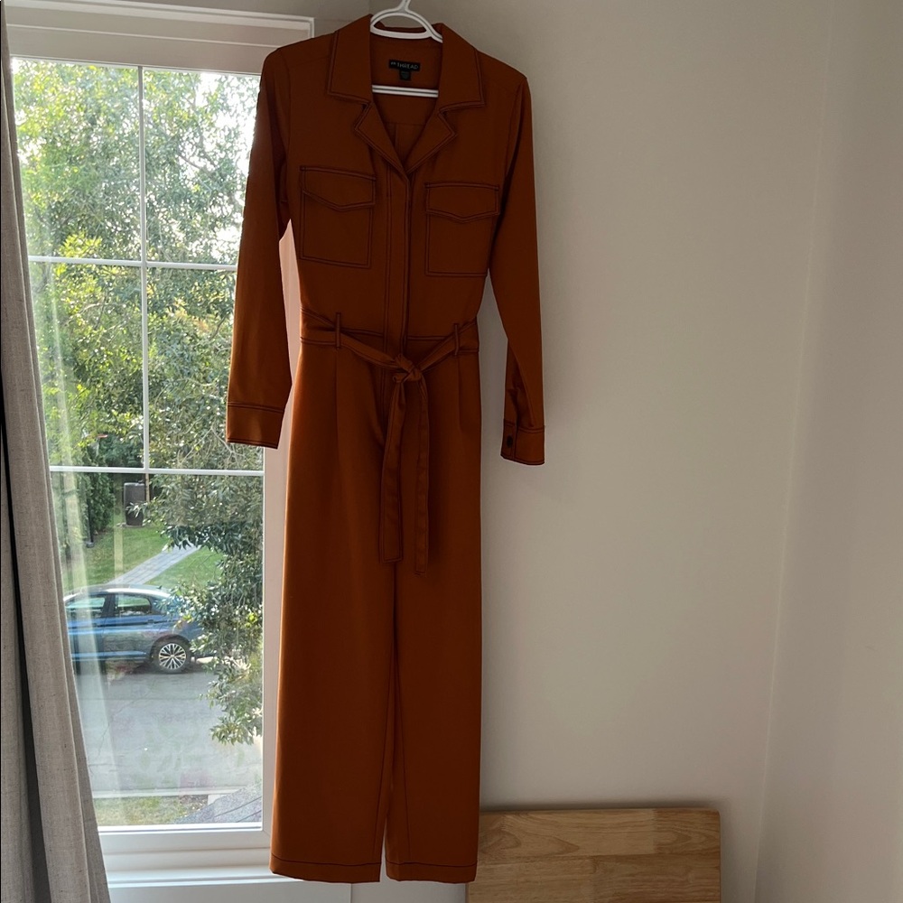 Women's Rust Jumpsuit